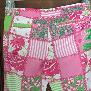 Lilly Pulitzer Bottoms - Lilly Pulitzer patchwork pants Lilly Pulitzer Bottoms - Lilly Pulitzer patchwork pants